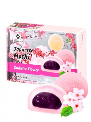 Mochis Japoneses de Sakura y Crema de Azuki Sakura 210 grs.
