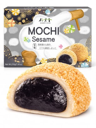 Mochis Daifuku de Crema de Sésamo Negro | Receta Bamboo House 210g.
