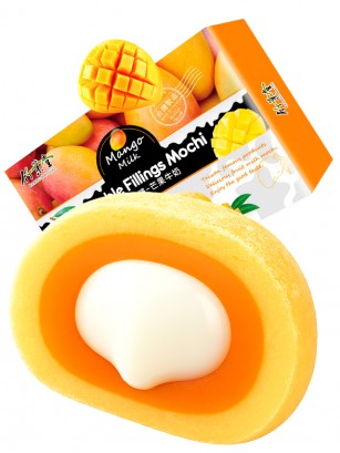 Mochis Doble Relleno Mango y Leche | Farm House 180g.