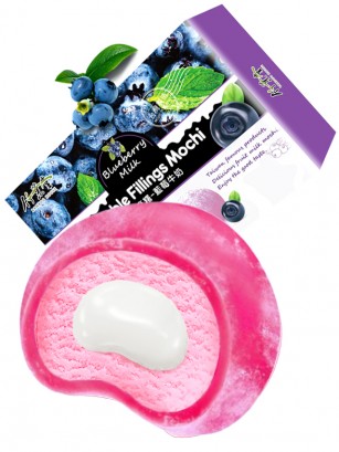 Mochis Doble Relleno de Arándano y Leche | Farm House 180g.