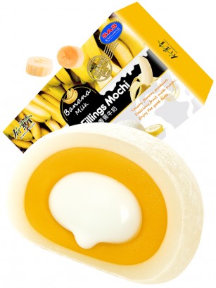 Mochis Doble Relleno de Banana | Farm House 180g.