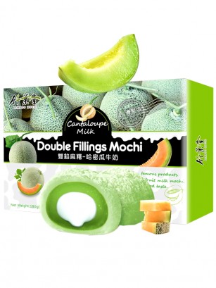 Mochis de Melón | Doble Relleno Melón y Leche | Farm House 180 grs.