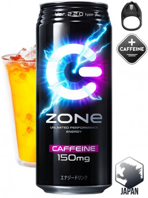 Bebida energética Japonesa ZONe Ver. 2.2.0 Type-T | + Cafeína | 500 ml.