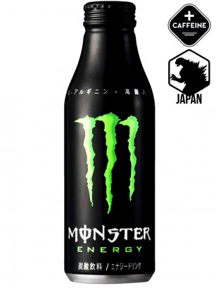 Bebida Energética Monster Energy Japonesa | + Cafeína | Botella de Aluminio 500 ml.
