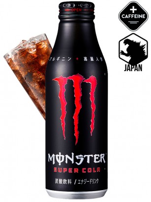 Bebida Energética Monster Japón Exclusiva Super Cola | + Cafeína | 500 ml. | OFERTA!!