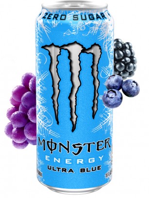 Bebida Energética Monster ZERO Ultra Blue Ice 500 ml