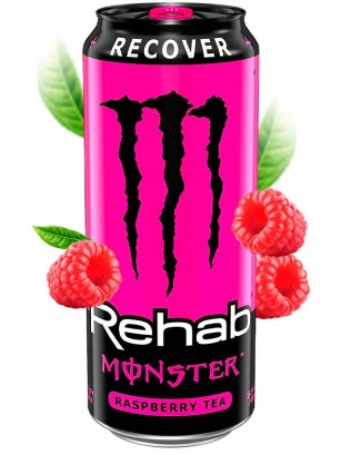 Bebida Energética Monster Rehab Recover Frambuesa USA | 458 ml