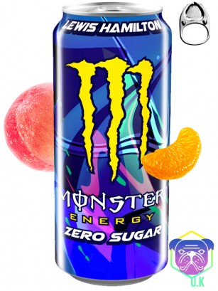 Monster ZERO Edición Lewis Hamilton & Mad Dog Jones 500 ml.