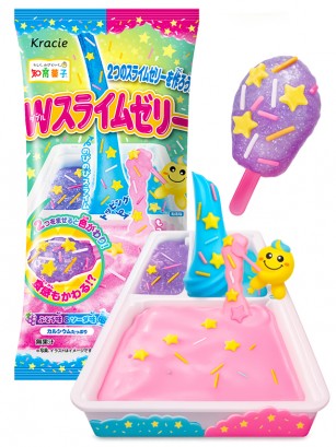 Kit DIY Cremas de Chuches Toppings Candy | Sabor Uva y Ramune | Kracie