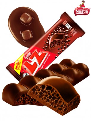 Barrita de Mousse de Chocolate Negro | LZ 36 grs.