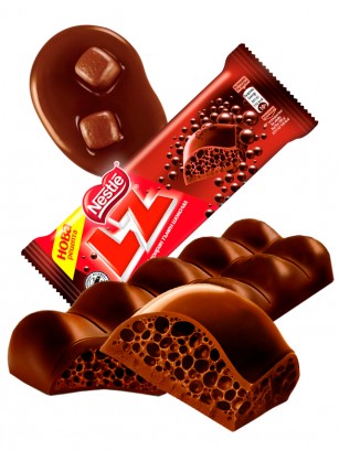 Chocolatina de Mousse de Chocolate Negro Nestle | LZ 36 grs.