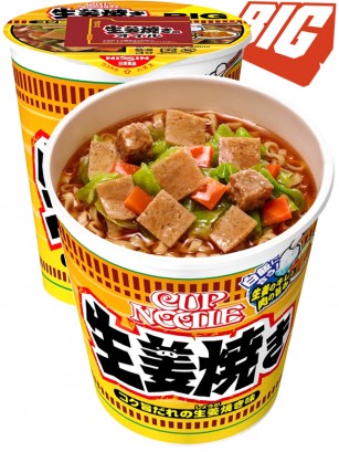 Nissin Cup Noodles de Cerdo Asado con Salsa Yaki Ginger | Big Cup 100 grs.