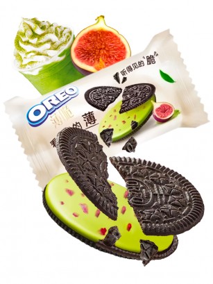 Oreo Coreanas Thin Sabor Té Matcha e Higo | Pocket