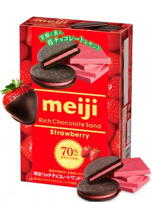 Cookiesde Cacao y Crema de Fresas Chuichigo | 70 % de Fresas