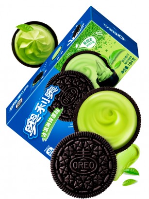 Oreo Crema de Helado de Matcha | Frozen Ice Cream