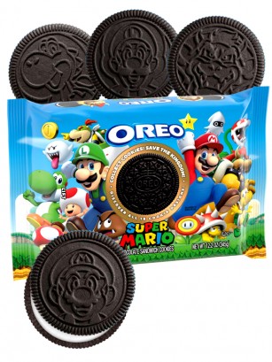 Oreo Super Mario Save The Kingdom | 16 Diseños Oreo Diferentes 345 grs.