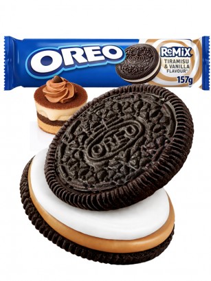 Oreo Remix de Tiramisú y Vainilla | 157g.