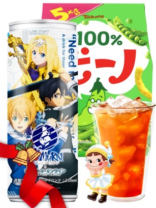DUO PERFECTO Drink Samurai & Snack Guisantes Japoneses | Oferta Black
