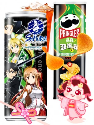 DUO Samurai Drink & Pringles China Crab | Sakura Hanami Outlet
