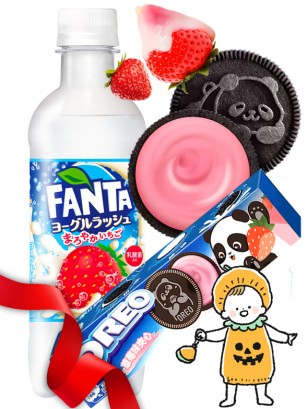 DUO Fanta Ichigo Milk & Ichigo Oreo | Waiting x Halloween