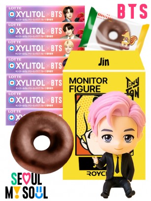 BTS Butter Tiny Tan Figure RM & Chicles Bosque BTS & Donuts Choco | Surprise Diseños Aleatorios