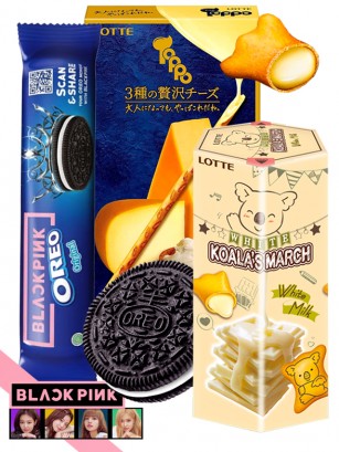 OREO BLACKPINK x CHEESE KOARA LOTTE | Gift Outlet