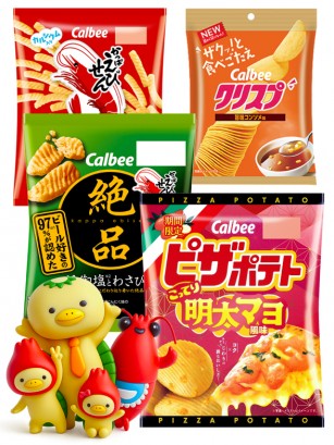 Pack Snacks Calbee | Totemo Outlet Festival Tsukimi
