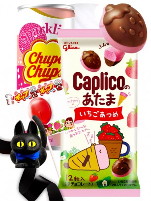 TRIO PERFECTO Bebida Piruleta & Caplico Ichigo & Refresco Chupa Chups | Outlet Black Days