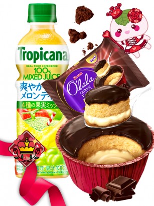 DUO PERFECTO Japan Tropicana & CupCake Cream Puff  | Gift San Valentin Queen