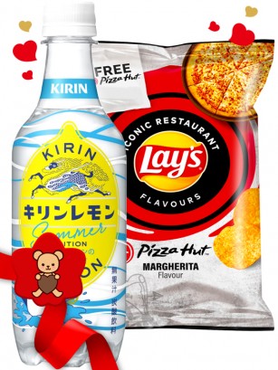 DUO PERFECTO Soda Lemon Kirin & Lays Pizza Hut | Top Hits Gift Valentine