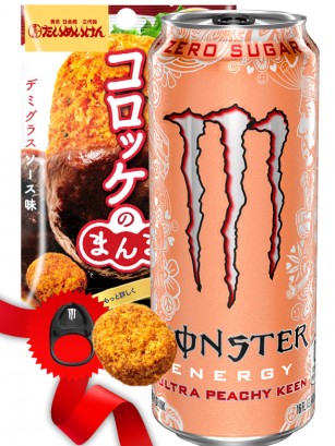 Monster Ultra Peachy Keen & Croquetas Japonesas | Top Hits Gift Selection