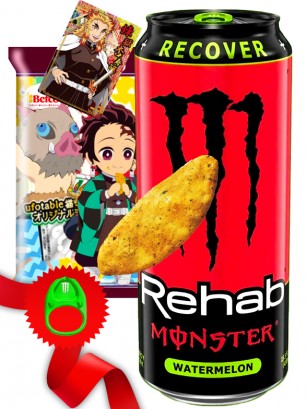 Monster Recover Watermelon & Snack Kimetsu | Top Hits Gift Selection