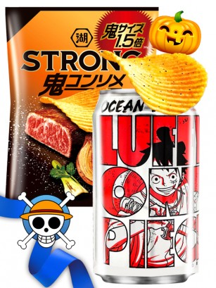 DUO JaponShop Chips & Bebida One Piece | Wainting Halloween