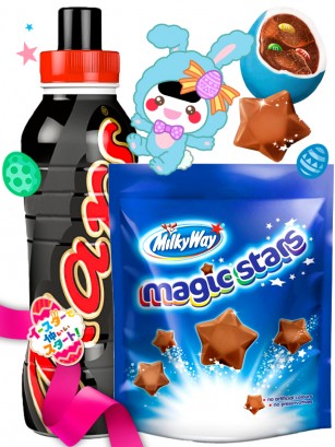 TRIO Batido Mars &  Milky Way Star & Huevo M&M's | Gift Easter