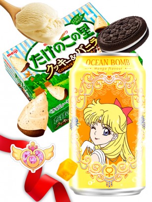 DUO  PERFECTO Takenoko Cookies & Cream & Sailor Moon  |  Gift