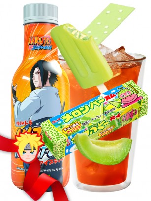 DUO Naruto Melon Tea & Chicles Helado Melon