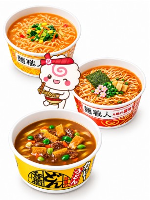 Pack Ramen Artesano Japonés Nihon Selected | 3 Sabores