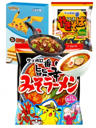Pack Ramen POKEMON | Totemo Outlet Festival Tsukimi