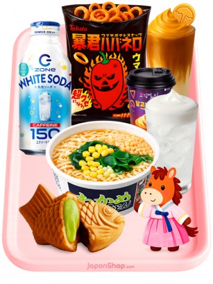 Menu Yakisoba Tanuki | Outlet | Hello Lucky Year of the Horse