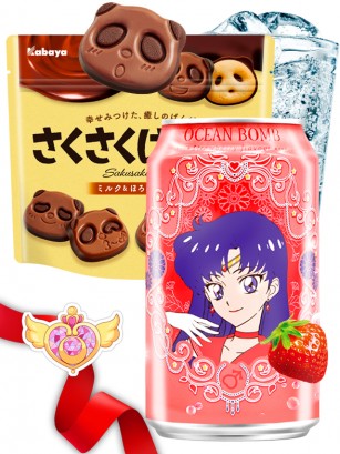 DUO PERFECTO Cookies Saku Panda & Sailor Moon Marte |  Gift
