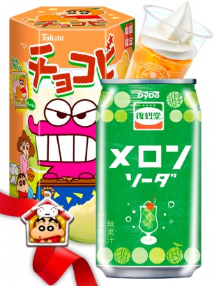 DUO Shin Chan & Drink Melon Ice Cream | Spring Gift