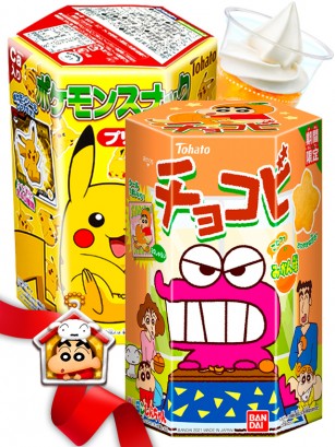 DUO BATALLA Shin Chan & Pokemon Pudding | Gift
