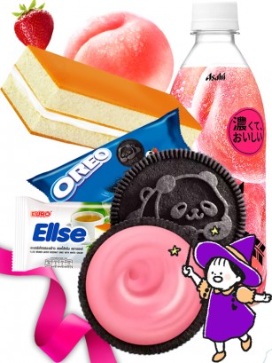 MERIENDA Momo Drink & Coco Cake & Oreo Panda Fresa | Waiting x Halloween