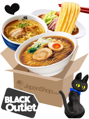 JAPONSHOP TREAT Black Outlet Ramen Caja Sorpresa
