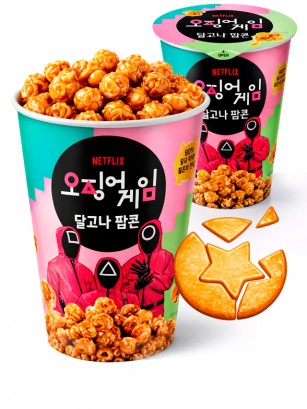 Palomitas de Maíz Sabor Dalgona | El Juego del Calamar 80g.