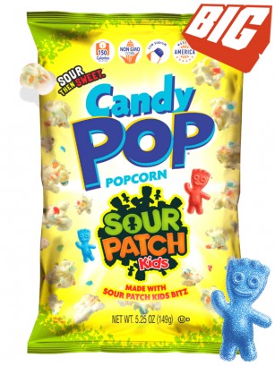 Palomitas de Maíz con Chuches Sour Patch Kids | JUMBO 149 grs.