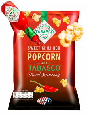 Palomitas de Maíz Dulces con Salsa Tabasco 90 grs.