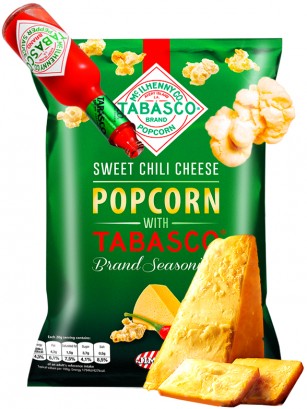 Palomitas de Maíz con Salsa Tabasco y Queso 90 grs.