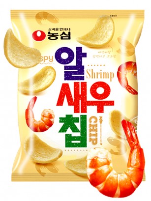 Chips Coreanas de Pan de Gambas | Big Bag 75g.