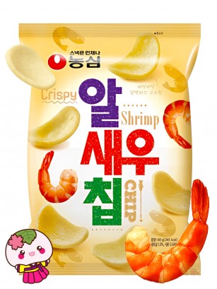 Chips Coreanas de Pan de Gambas | Big Bag 75g.